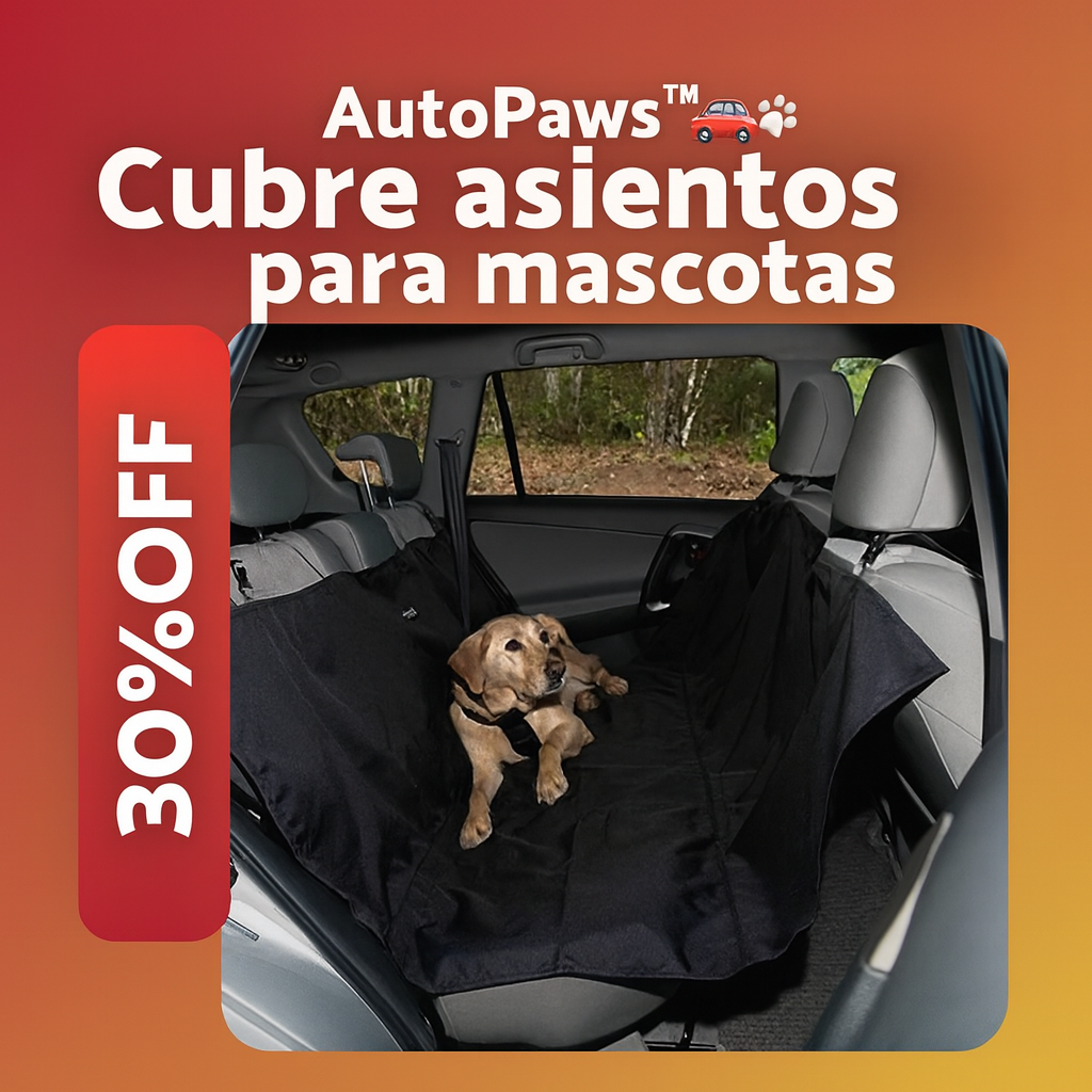 AutoPaws™🚗🐾Cubre asientos para mascotas